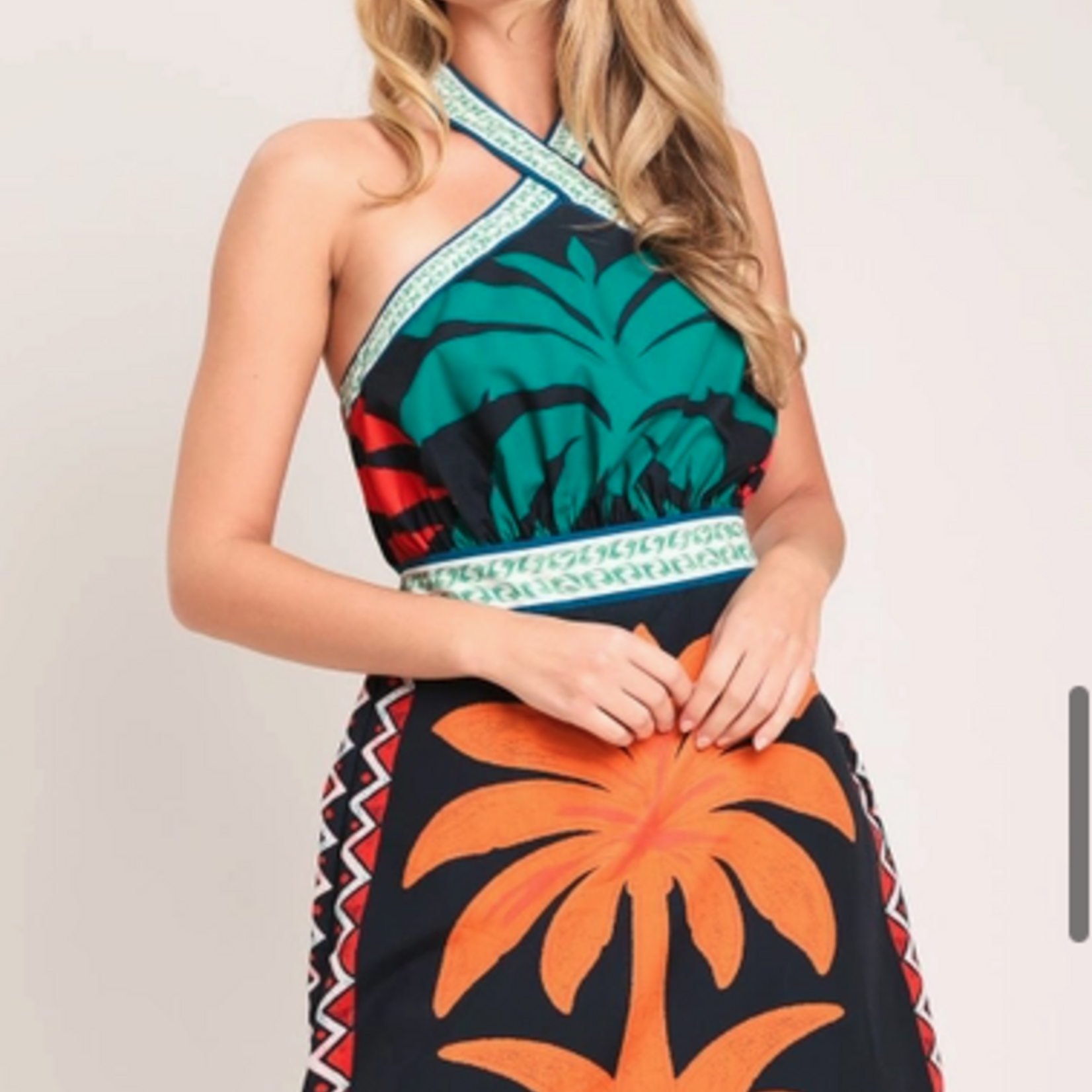 Tropicana Halter Dress