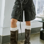 Black Cargo Short