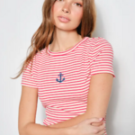 Pamela Beaded Tee
