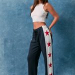 Stars Wide Leg Pants