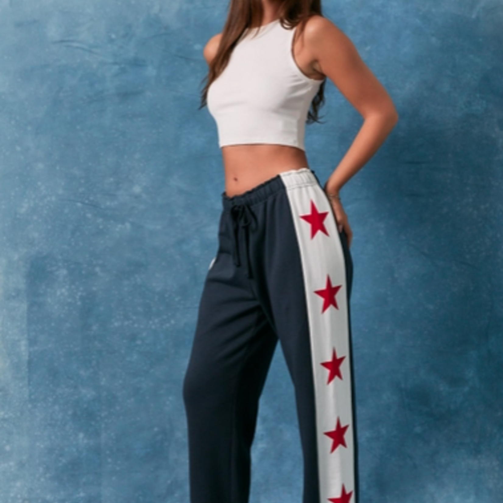 Stars Wide Leg Pants