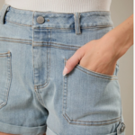 Stretchy Denim Short