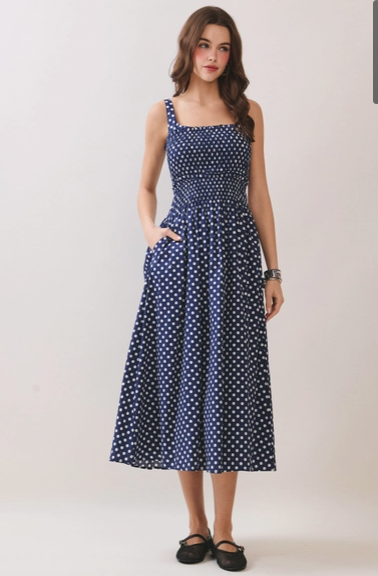 lucy midi dress Women's LUCY MIDI DRESS | Floral