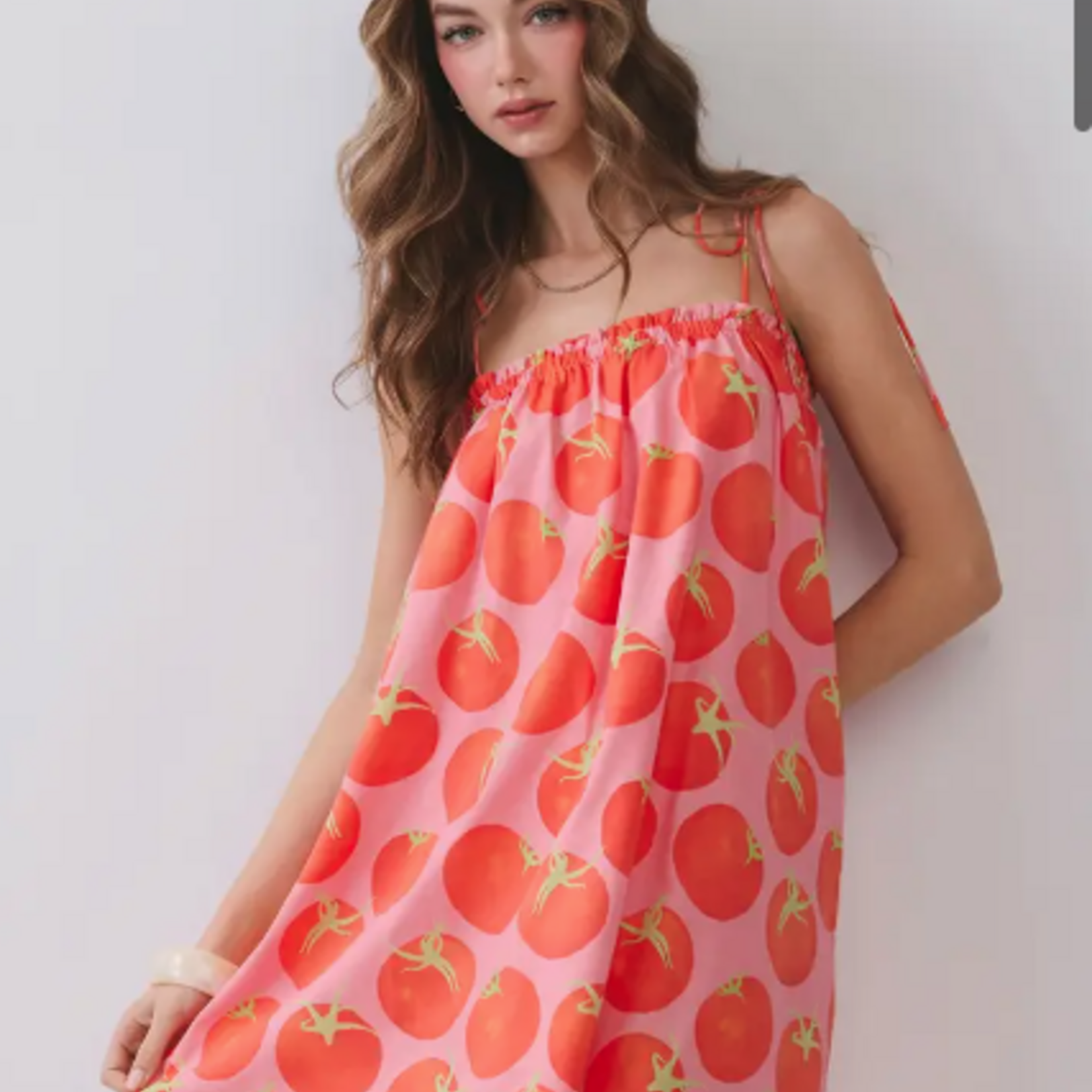 Tomato Summer Dress