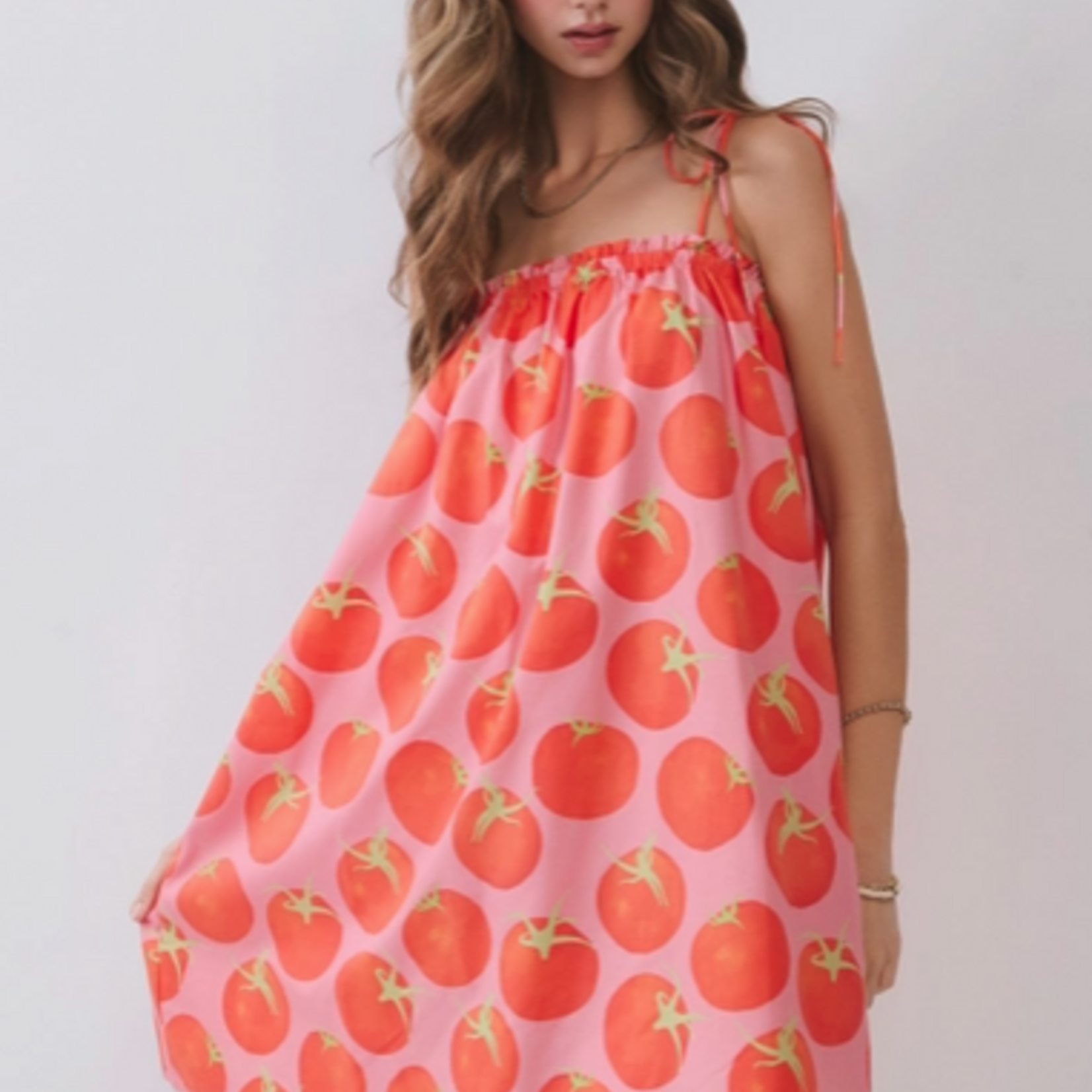 Tomato Summer Dress