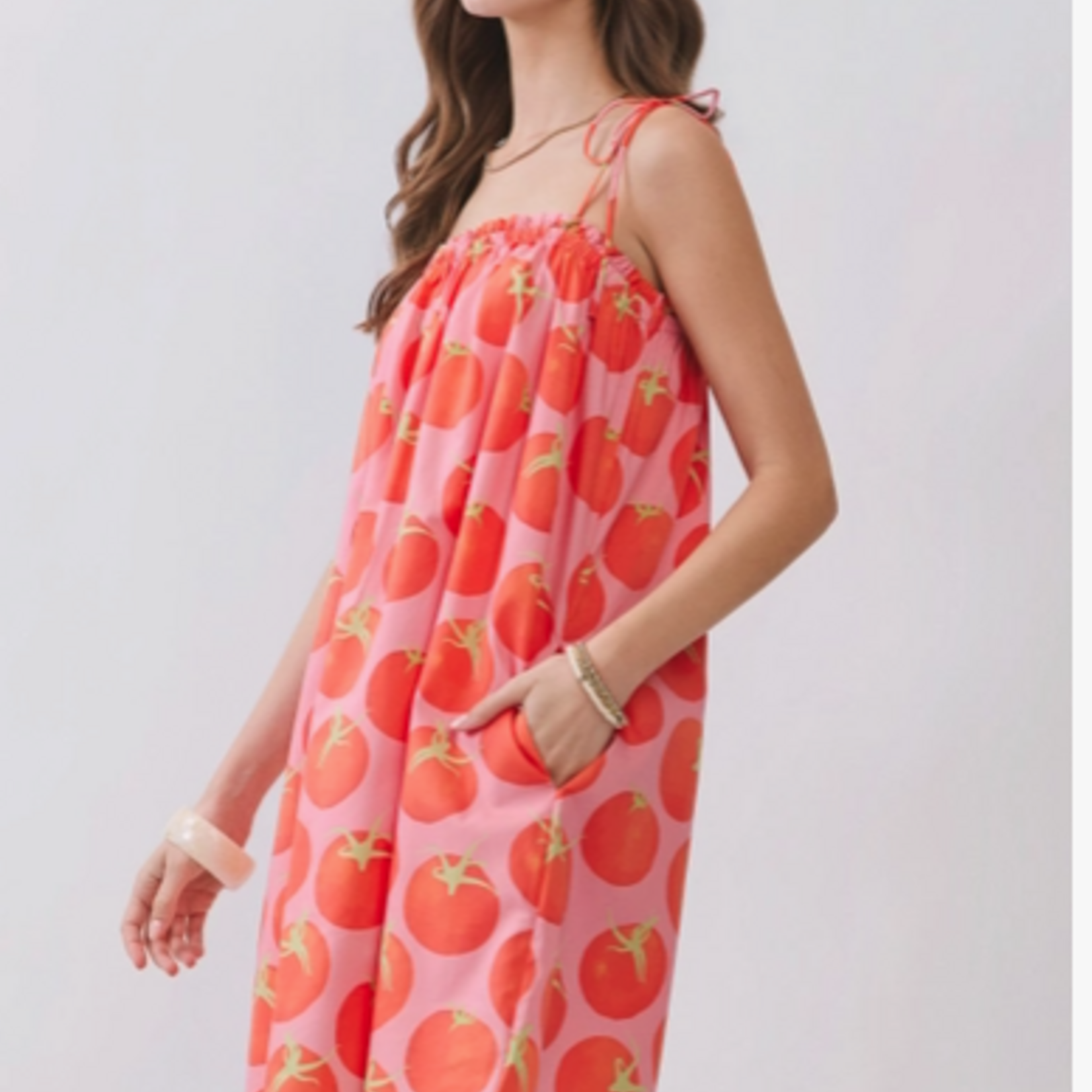 Tomato Summer Dress