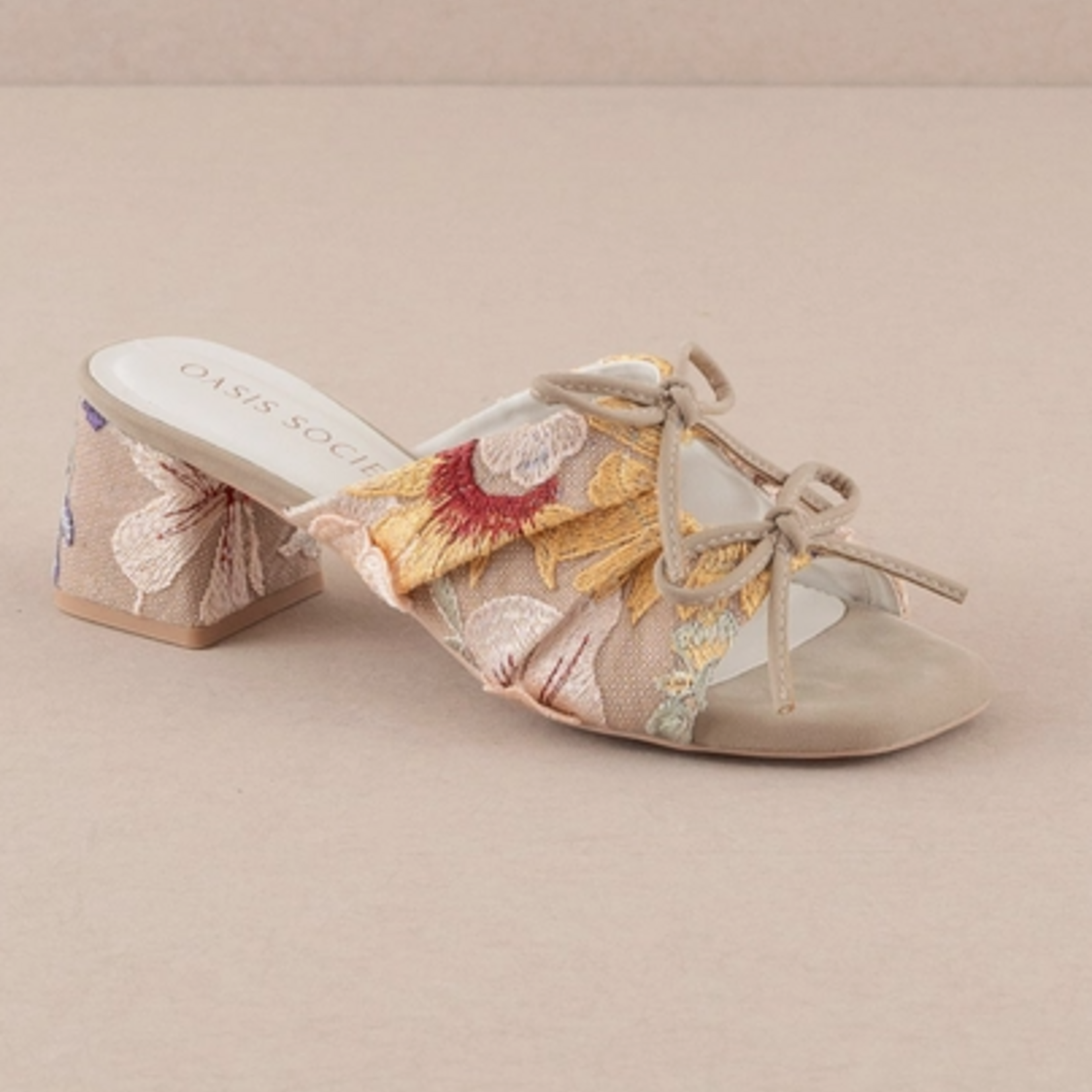 Oasis Society The Emerald Floral Sandal