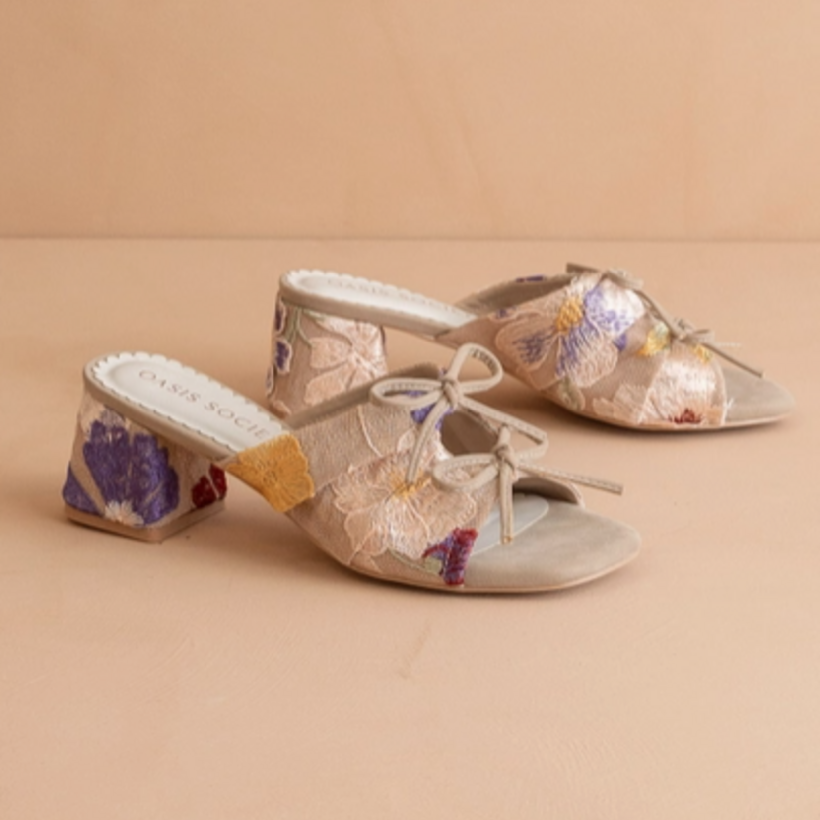Oasis Society The Emerald Floral Sandal