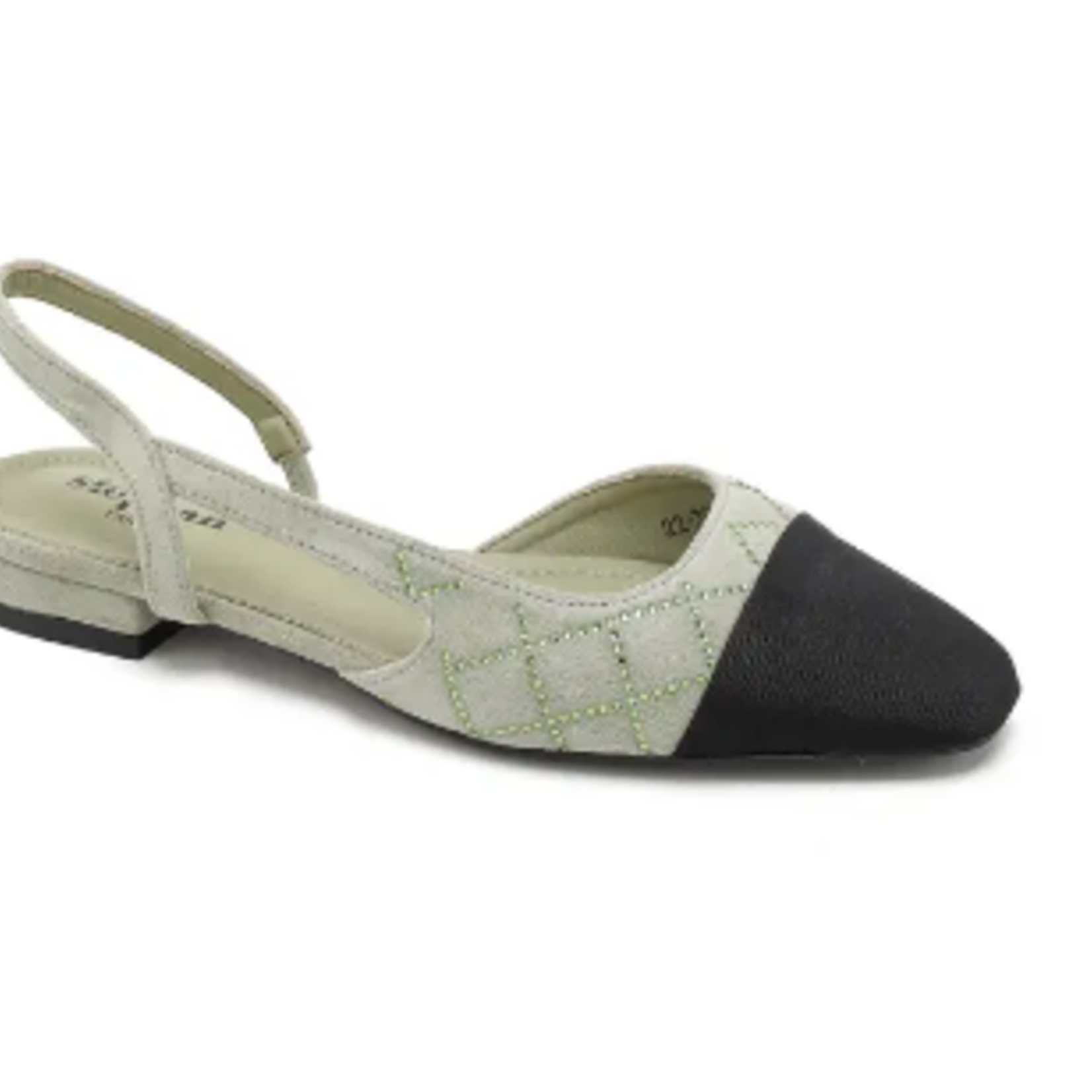 Beaded Ballerina Slingback Flat