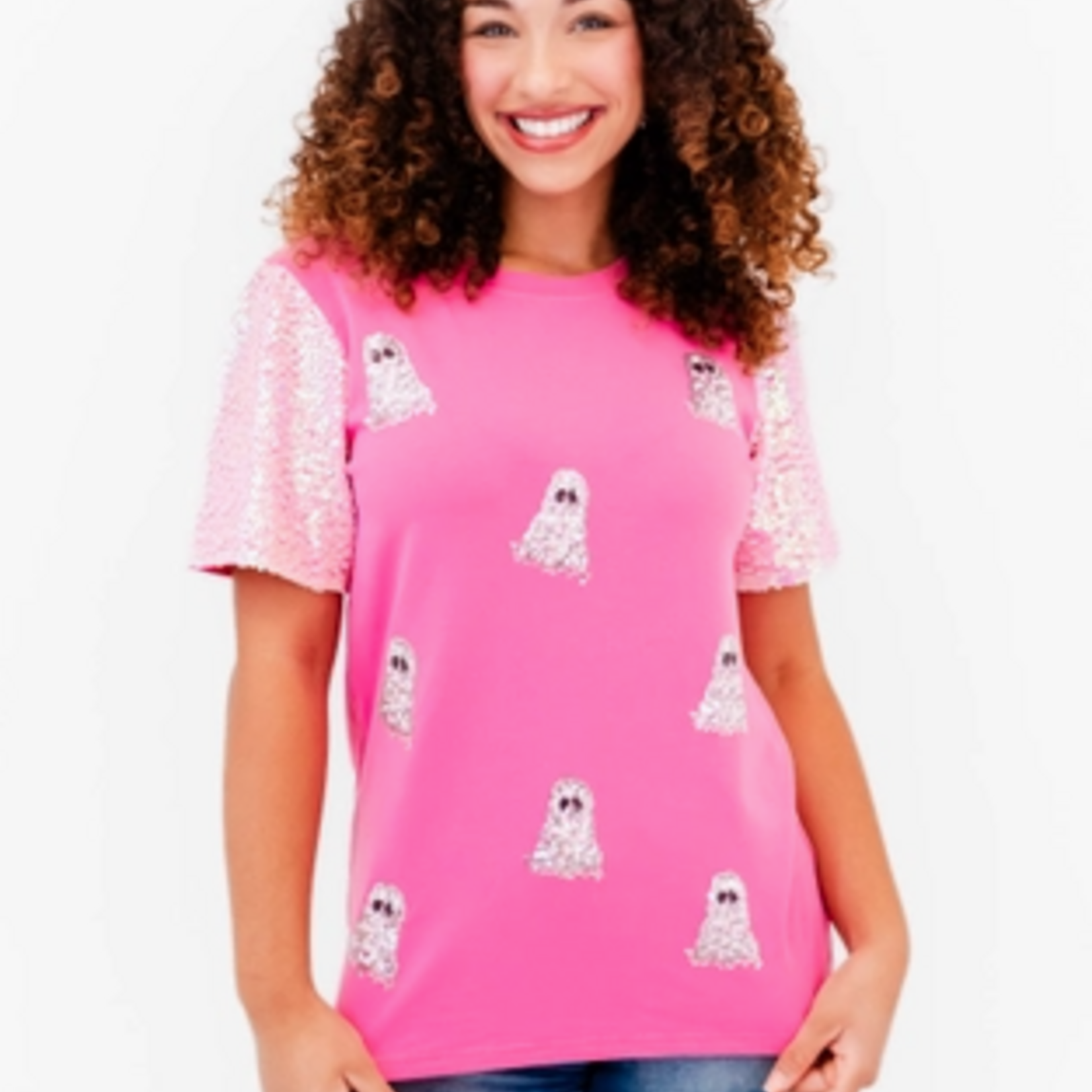 Boo Babe Sequin Top