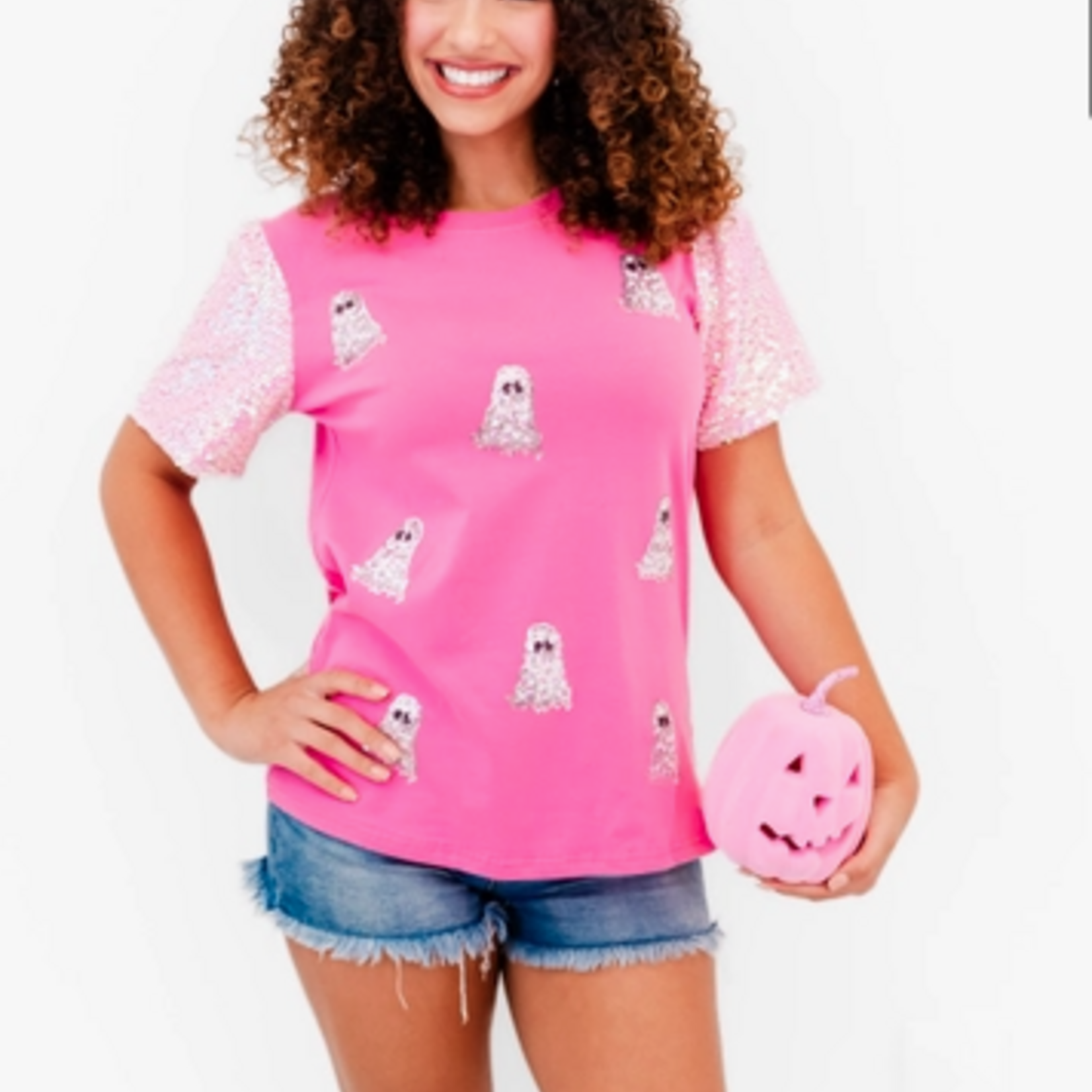 Boo Babe Sequin Top
