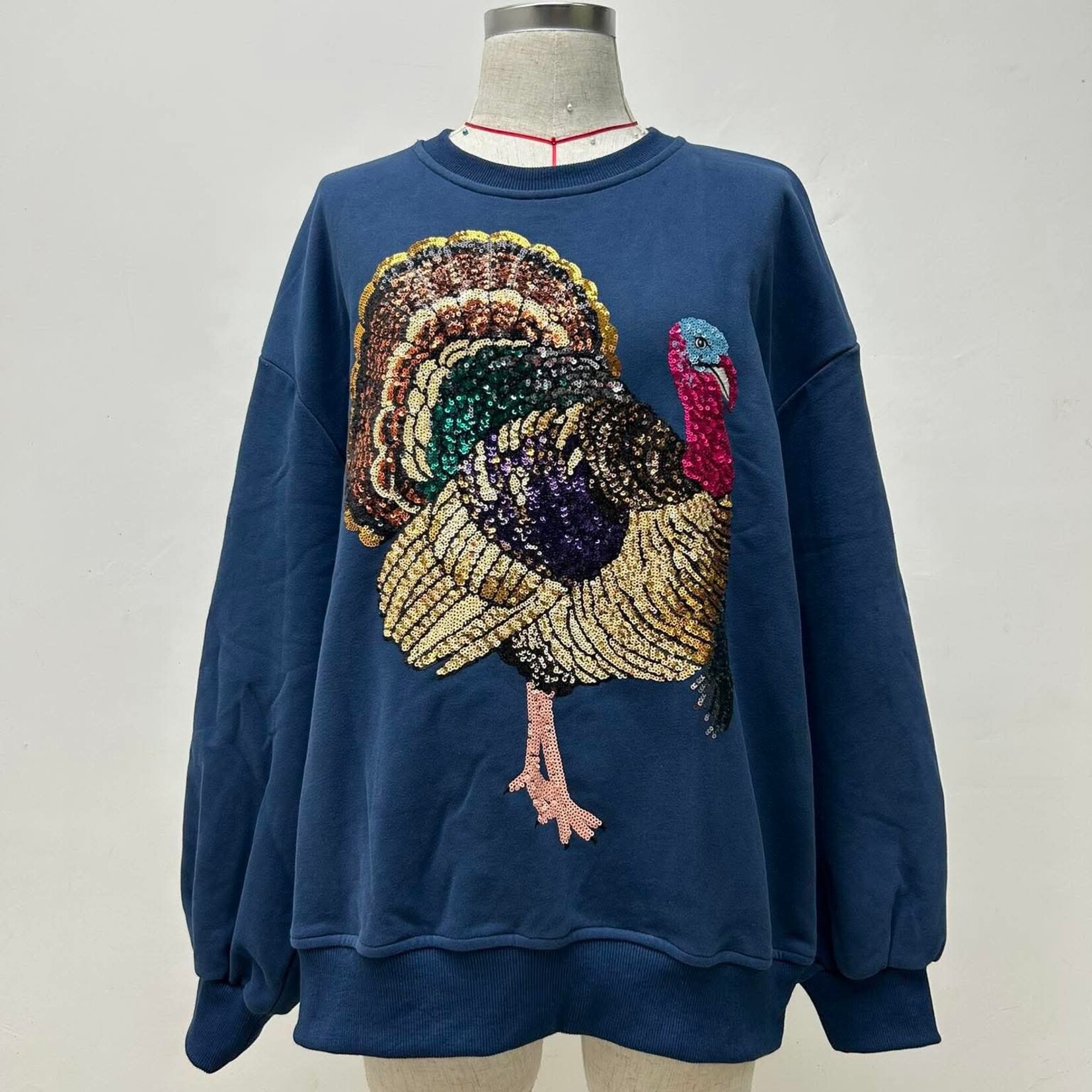 The Parish Collective Talk Turkey To Me Sweatshirt