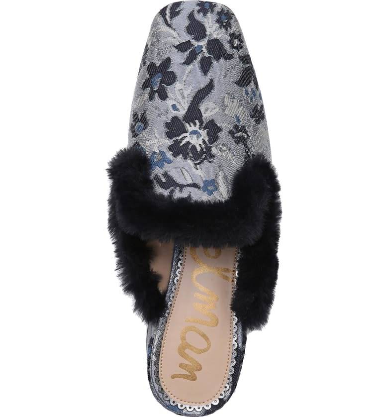 adair block heel mule