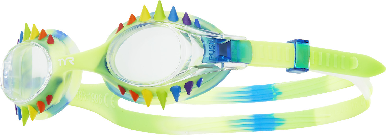 TYR Kids Swimple Tie Dye Spikes Goggle