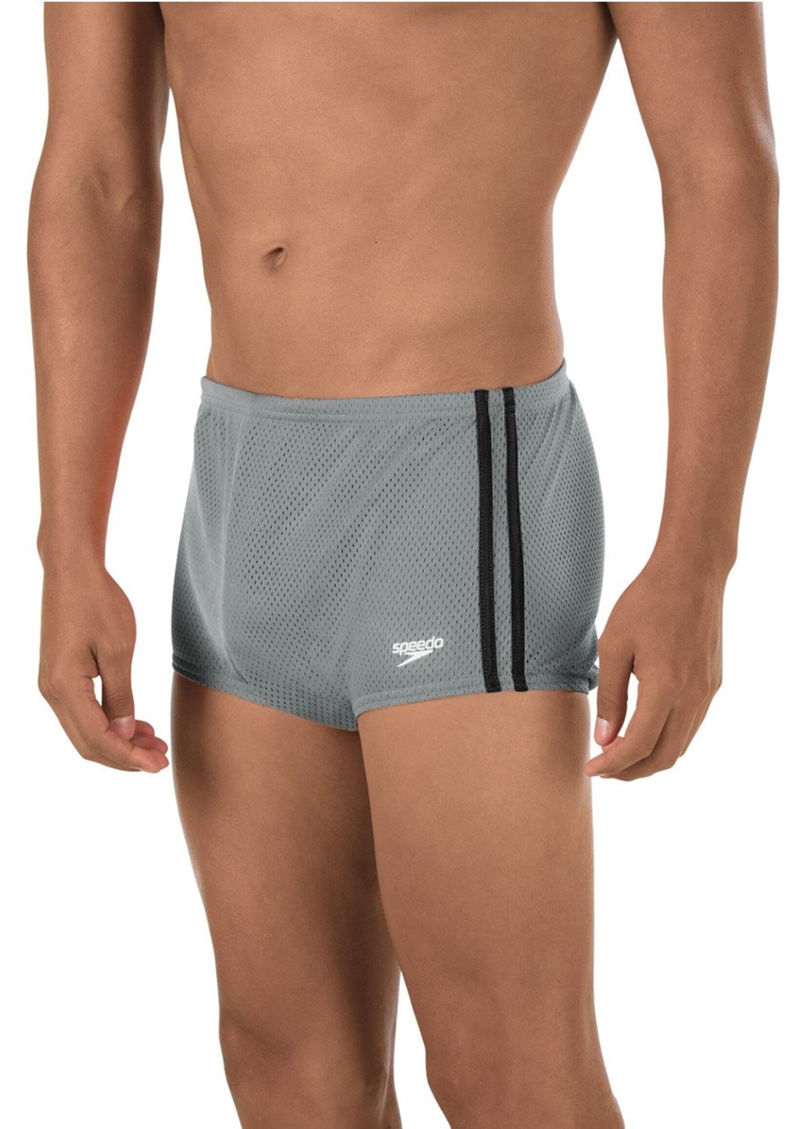 Speedo Poly Mesh Square Legs Training Suit