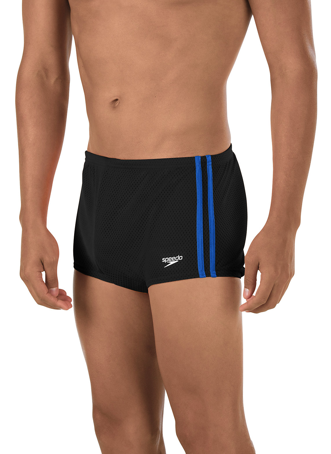 Speedo Poly Mesh Square Legs Training Suit