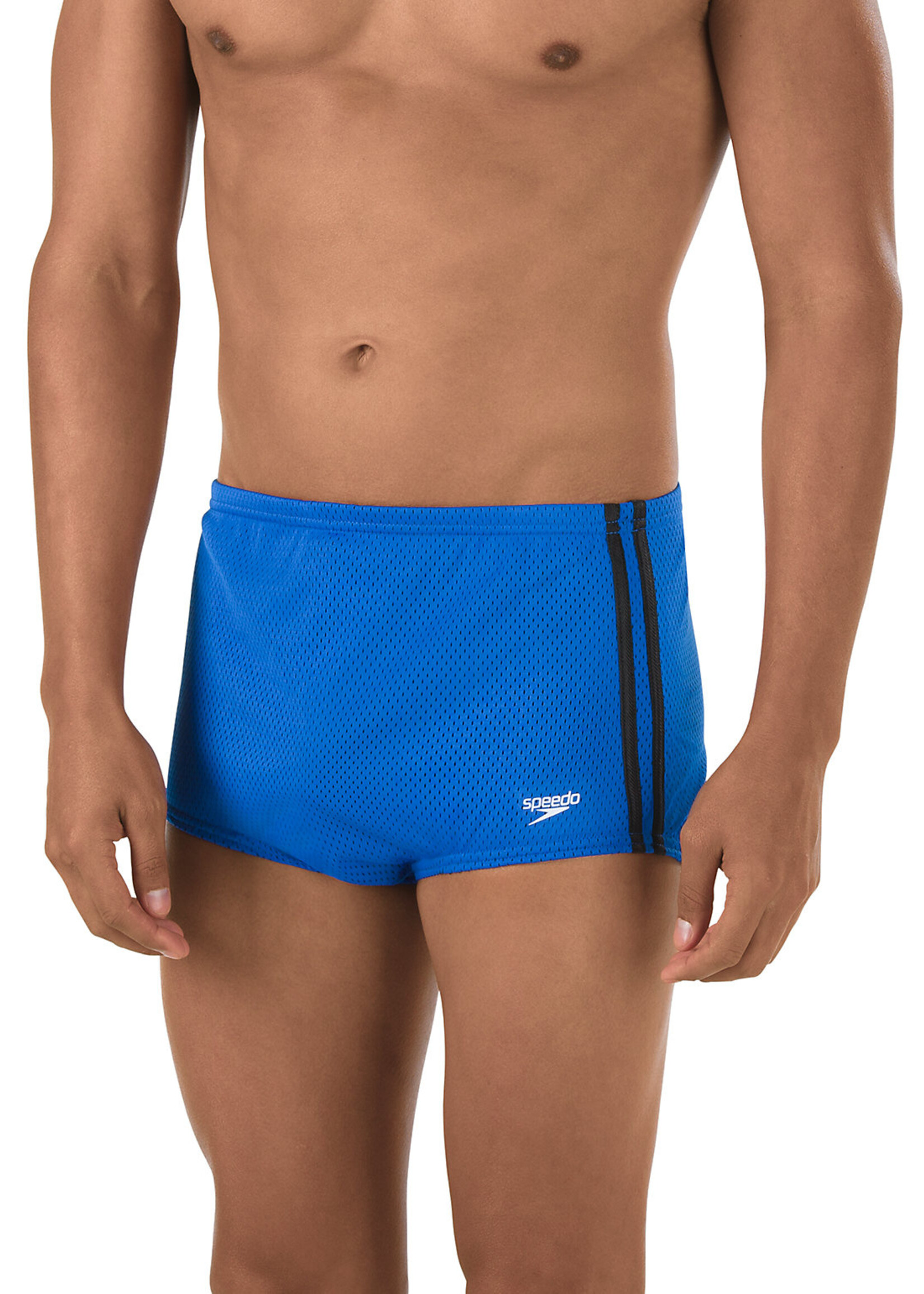Speedo Poly Mesh Square Legs Training Suit
