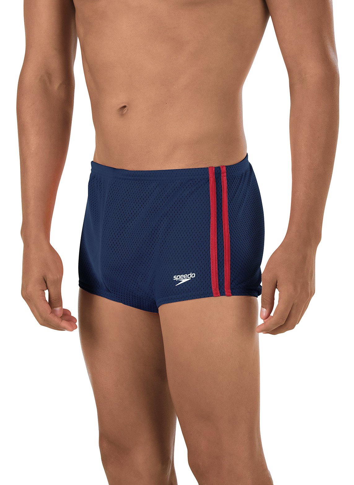 Speedo Poly Mesh Square Legs Training Suit