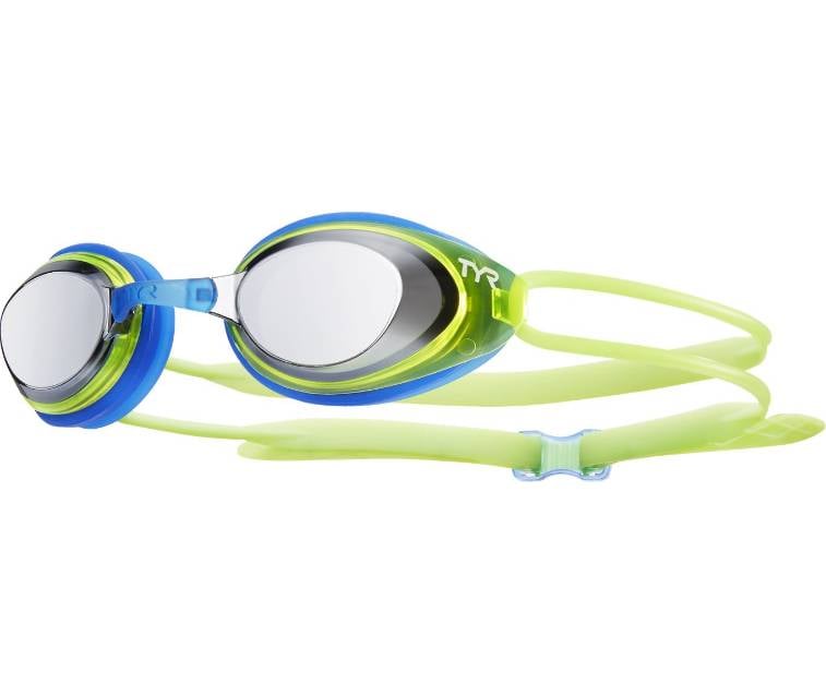 TYR Black Hawk Racing Mirrored Junior Goggle