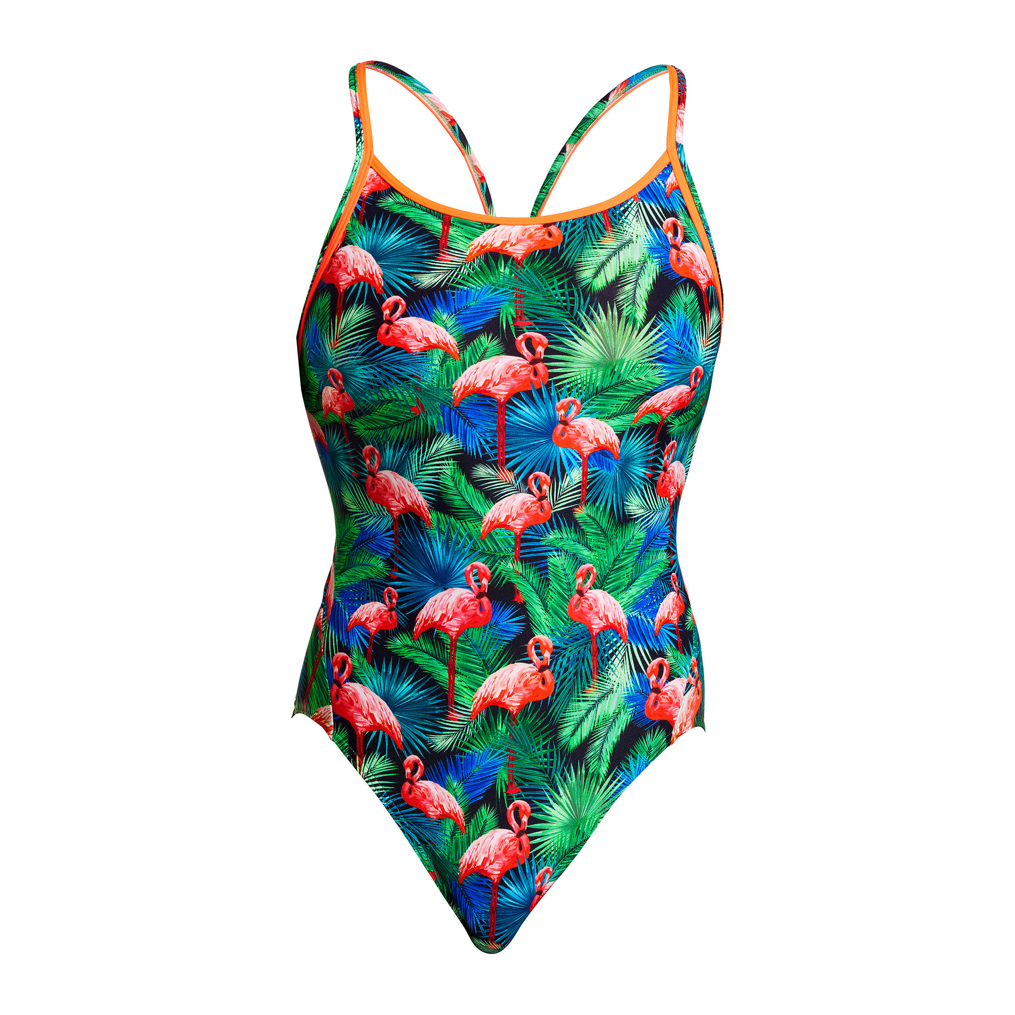 Funkita Girl's Eco Wing Tips Diamond Back One Piece Swimsuit - Ly