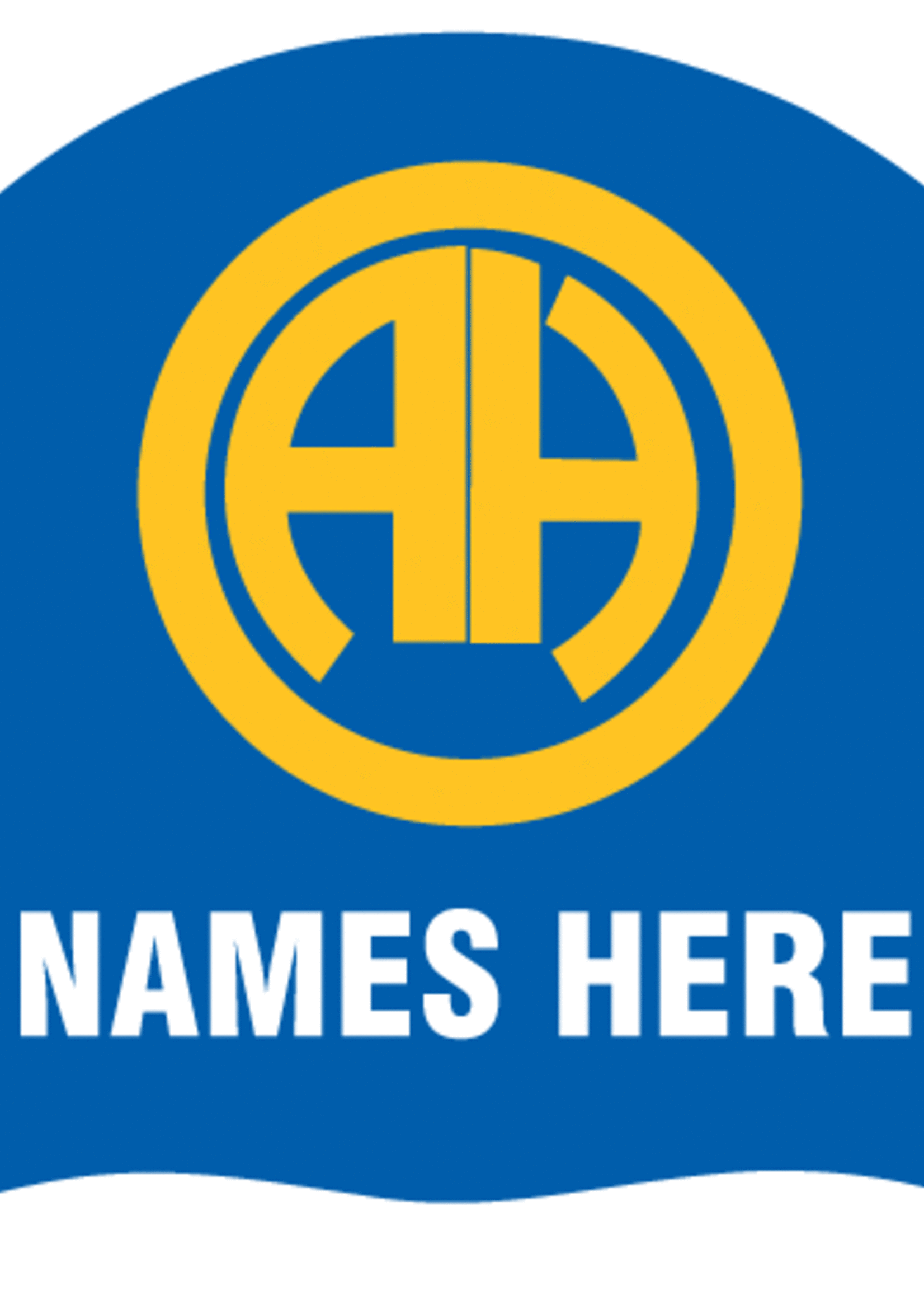 Alamo Heights HS NAME Caps--Pack of 2