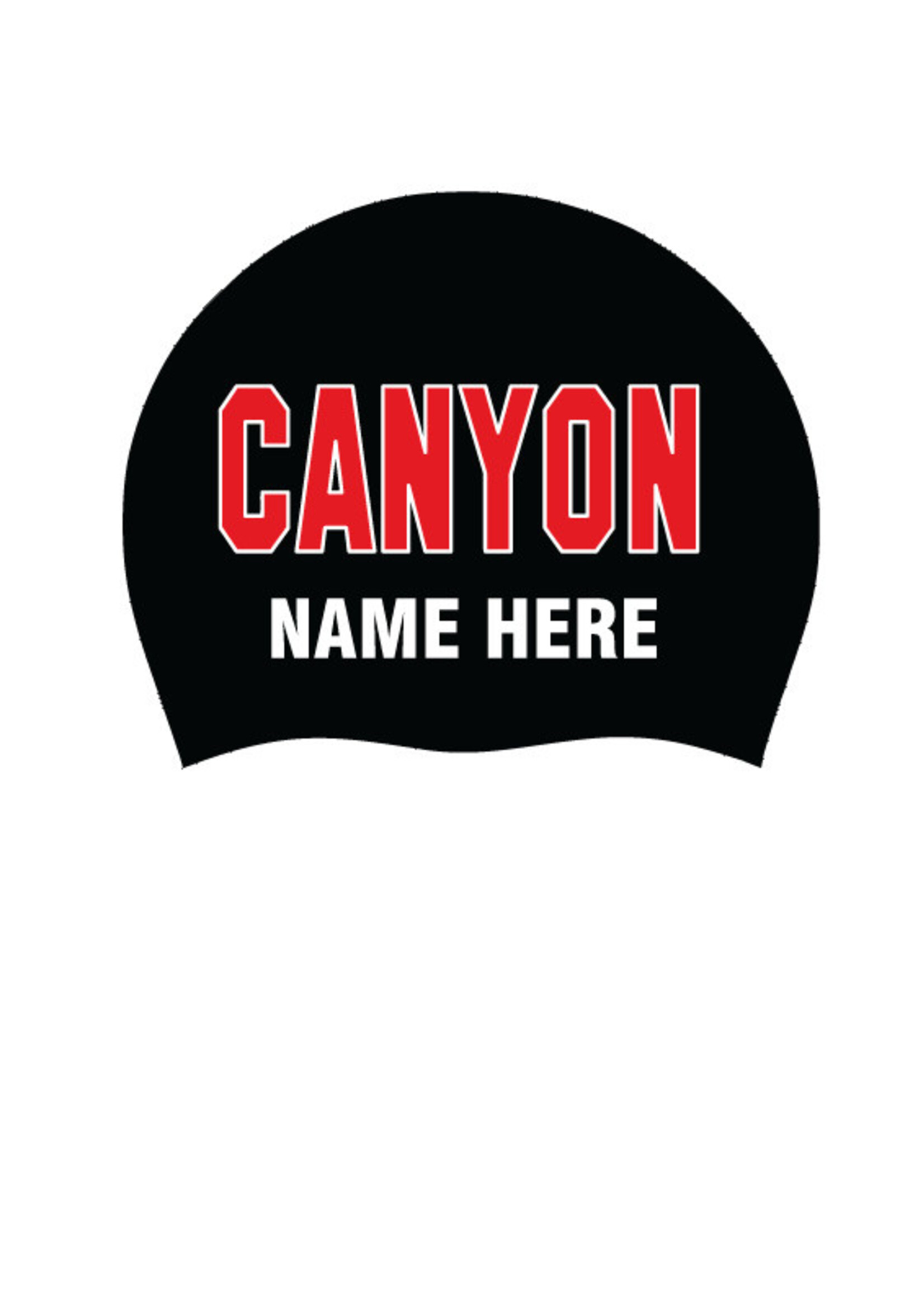 Canyon HS NAME Caps-Pack of 2