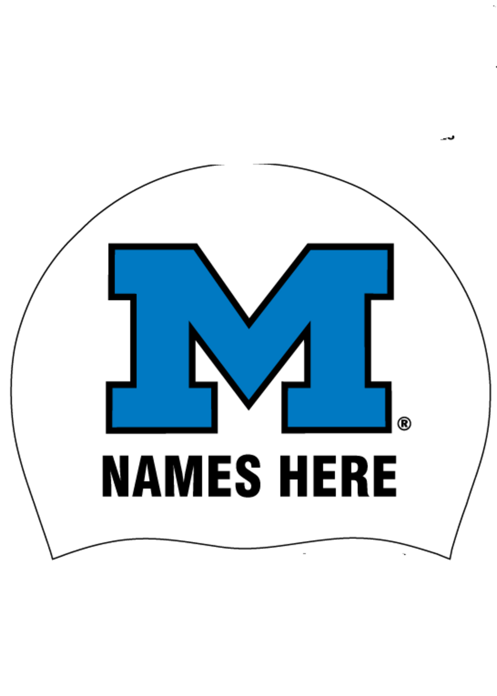 MacArthur Name Caps--Pack of 2