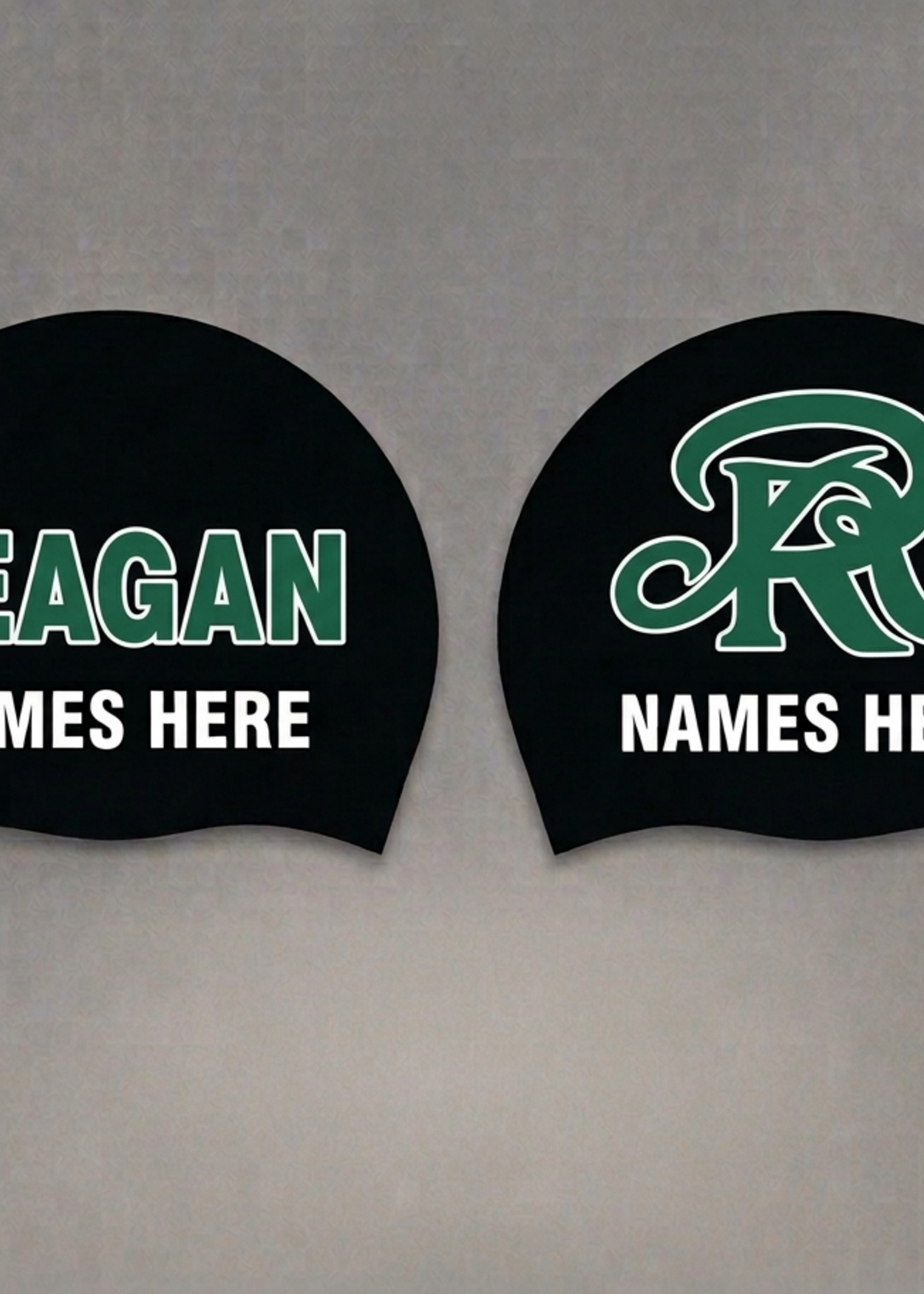 Reagan NAME Caps--Pack of 2