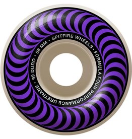 Spitfire Wheels Spitfire F4 99d Classic Swirl Purple 58mm