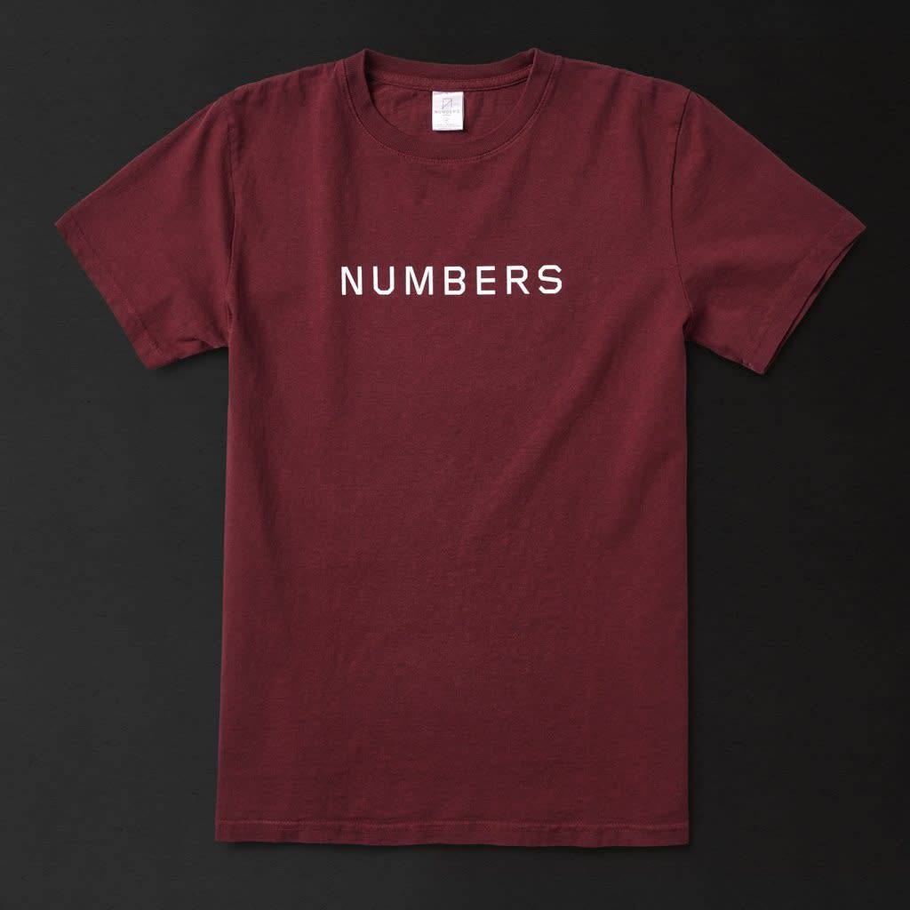 Numbers Edition Wordmark - S/S T-Shirt/Port