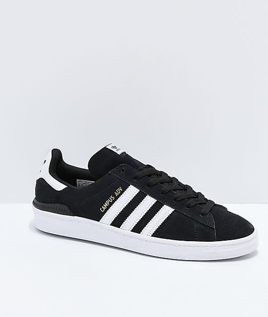 black and white campus adidas