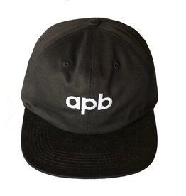 APB Skateshop APB Logo 6-Panel Black