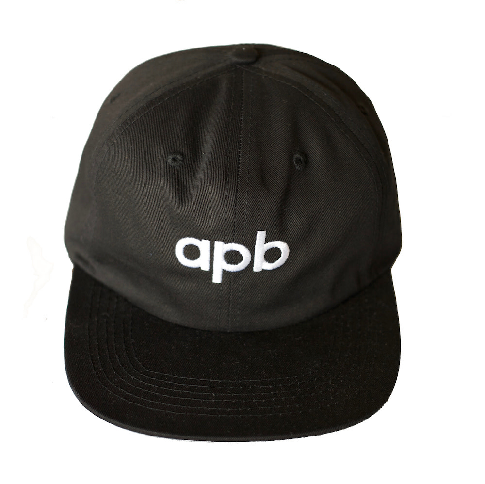 APB Skateshop APB Logo 6-Panel Black