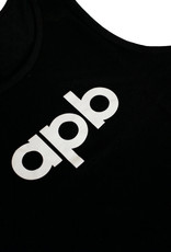 APB Skateshop APB Logo Black w/ White Tank