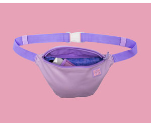 lilac bum bag