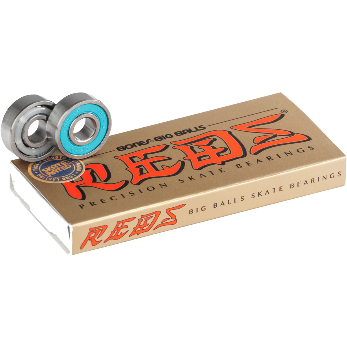 Bones Bones® Big Balls Reds Bearings 8 Pack
