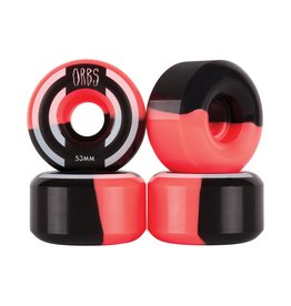 Welcome Skateboards Orbs Apparitions Splits Coral/Black 53mm