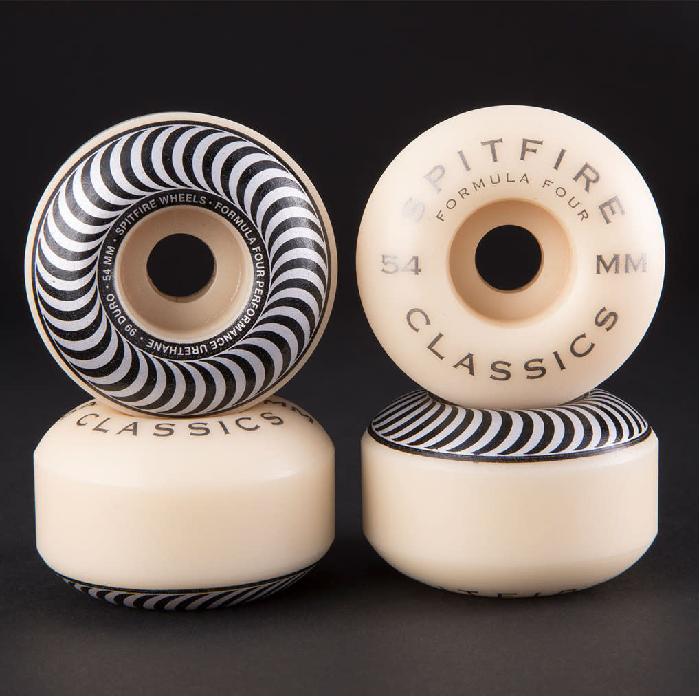 Spitfire Wheels Spitfire F4 99d Classic Swirl Silver 54mm