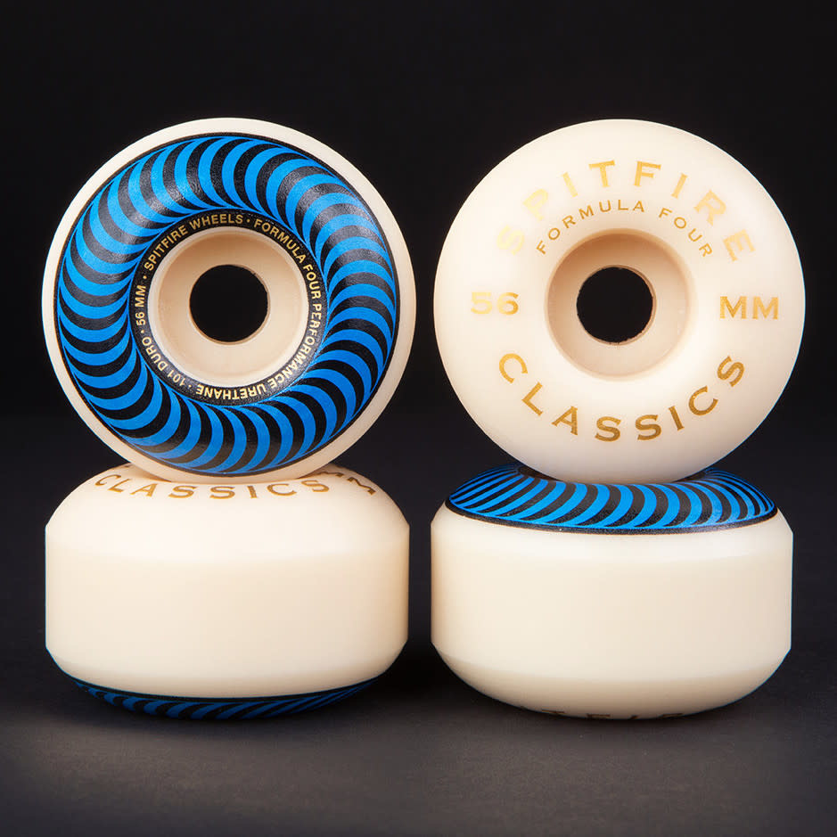 Spitfire Wheels Spitfire F4 101d Classic Swirl Blue 56mm