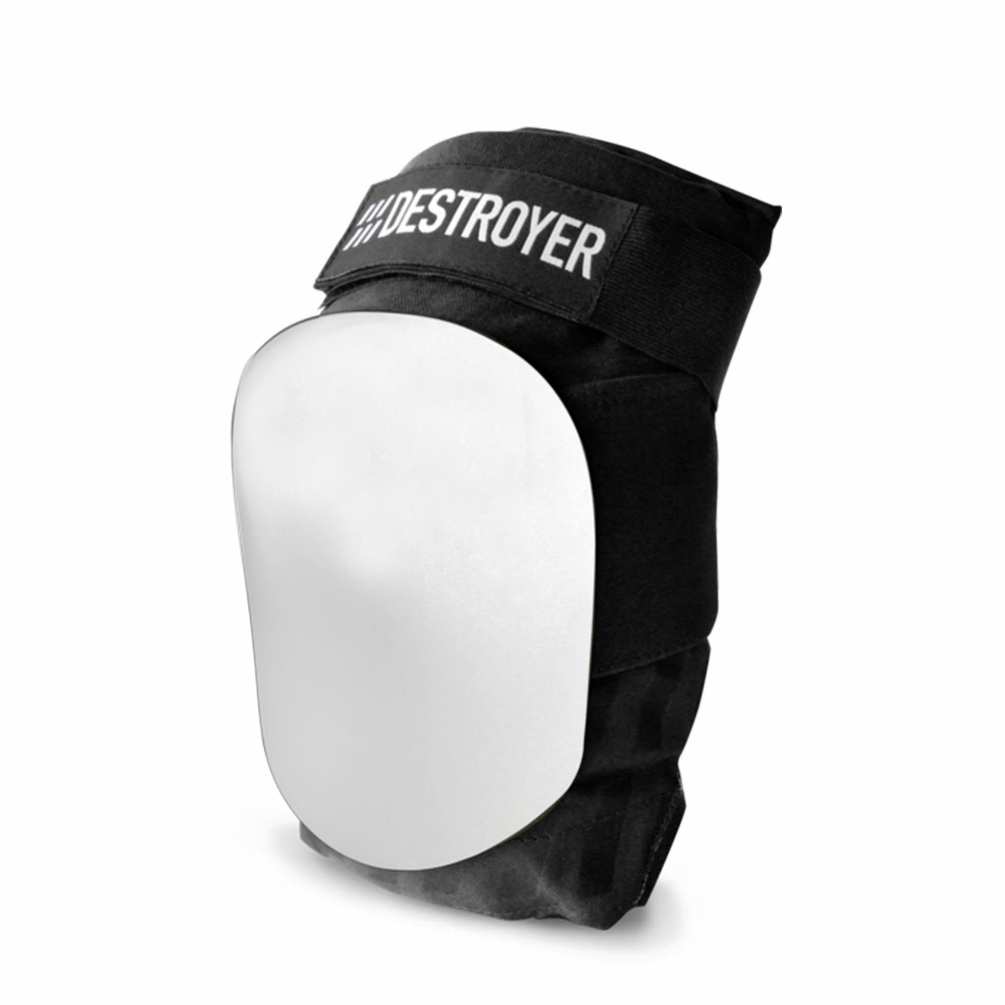 Destroyer A Series Knee Pads Black/White