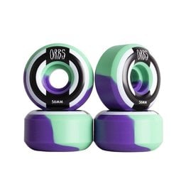 Welcome Skateboards Orbs Apparitions Splits Mint/Lavender 56mm