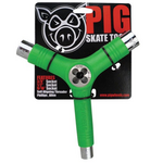 Pig Wheels Pig Tri-Socket Threader Green Tool