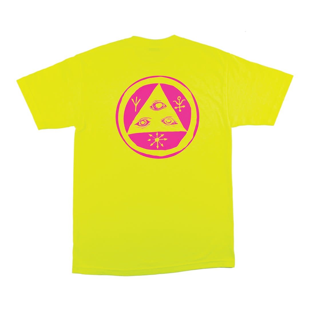 Welcome Skateboards Passionate Tee Safety Green