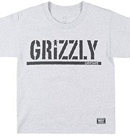 Grizzly Griptape Stamp Youth Heather Tee