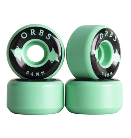 Welcome Skateboards Orbs Specters Mint 54mm
