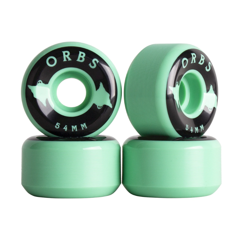 Welcome Skateboards Orbs Specters Mint 54mm