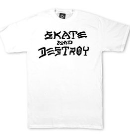 Thrasher Mag. Skate & Destroy White Tee