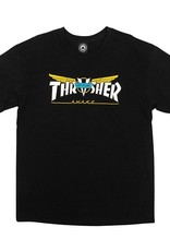 Thrasher Mag. Thrasher Venture Collab Black Tee