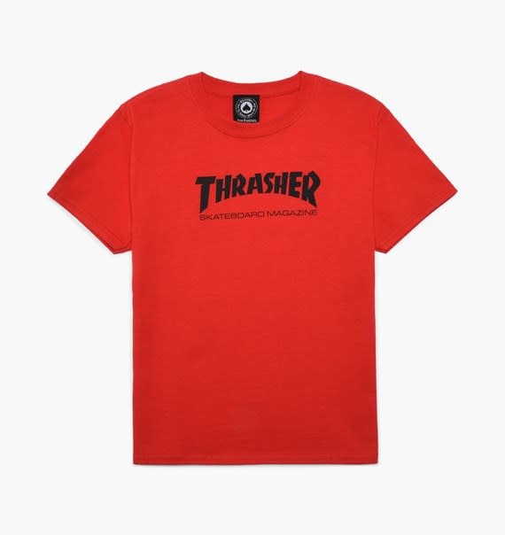 Thrasher Mag. Youth Skate Mag Tee Red