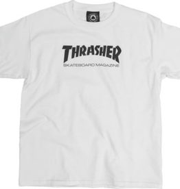 Thrasher Mag. Youth Skate Mag Tee White